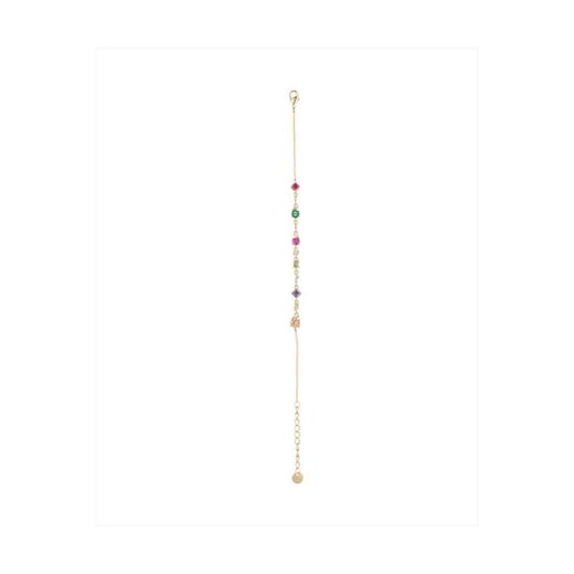 Pulsera Bronce Dorado Sovrani Mujer J12134 Circonitas Multicolor 16+4cm