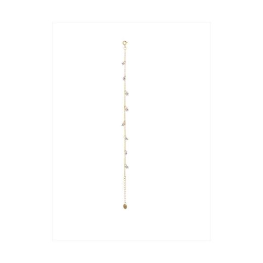 Pulsera Bronce Dorado Sovrani Mujer J12142 Circonitas 16+4cm