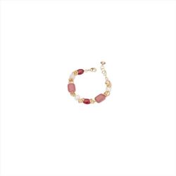 Pulsera Bronce Dorado Sovrani Mujer J12401 Piedras Multicolor 17+4cm