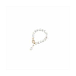Pulsera Bronce Dorado Sovrani Mujer J8983 Perlas 19cm