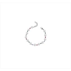 Pulsera Bronce Sovrani Mujer J12614 Perlas & Circonitas 19+3cm