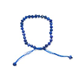 Pulsera Cordón Mujer PUM0060DOLP Piedras Minerales Lapislázuli