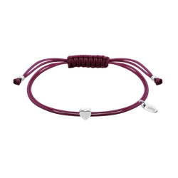 Pulsera Cordón Rojo - Plata Lotus LP3754-2/1 Corazón