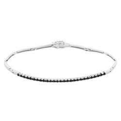 Pulsera Diamantes Oro Blanco 18kts Garras 2.74cts 1309175