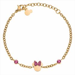 Pulsera Disney Acero Dorado ST0012B Minnie
