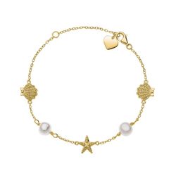Pulsera Disney Plata Dorada AG0057B Ariel