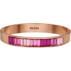 Pulsera Guess Mujer Cristales Tonos Rosados Acero en Oro Rosado UBB51404
