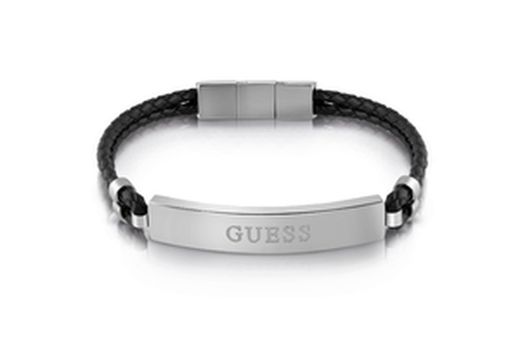 Guess Armband UMB78014 HERR I GUESS Svart Silver