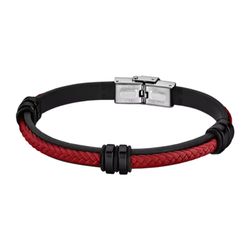 Pulsera Lotus Style Hombre LS1829-2/9 Piel Negro