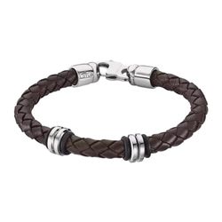 Pulsera Lotus Style Hombre  LS2093-2/2 Piel Marrón