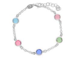 Pulsera Liska Plata LSW2257BR-B Cristales Multicolor