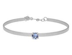 Pulsera Liska Plata LSW4380BR-A Cristal Azul