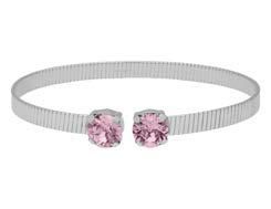Pulsera Liska Plata LSW4382BR-L Cristal Lila