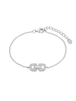 Pulsera Marea Plata D04103/AA Eslabón Circonitas