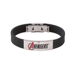 Pulsera Marvel Acero MST2004B Avengers Sport Negro
