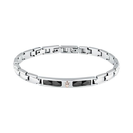 Pulsera Maserati Hombre 18,5+3cm JM224ATZ40 Acero