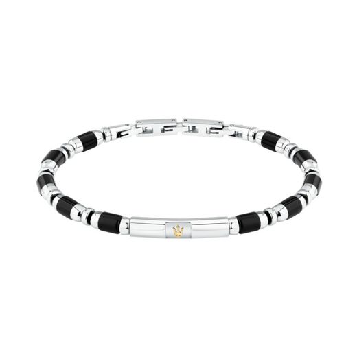 Bracelet Homme Maserati 19+3cm JM334AVD46 Agate Bleue