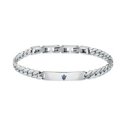Pulsera Maserati JM222AVD05 J BR. IP BLUE TRIDENT 22CM Acero
