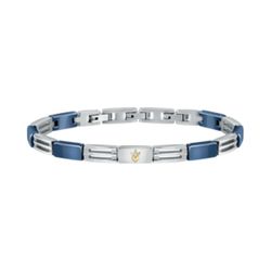 Pulsera Maserati JM421ATZ08 BR. BLUE CERAMIC + YG PVD 22CM Bicolor