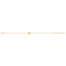 Pulsera Metal Chapado Oro Argyor MRM (CH)133784 Flor Calada