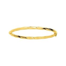 Pulsera Metal Chapado Oro Argyor MRM Mujer (CH)103157 Aro Rígido en Brillo