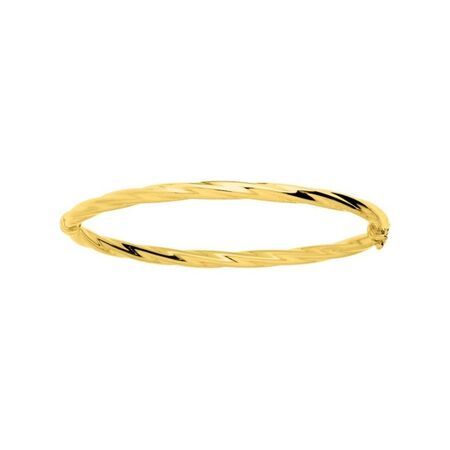 Pulsera Metal Chapado Oro Argyor MRM Mujer (CH)103157 Aro Rígido en Brillo