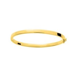 Pulsera Metal Chapado Oro Argyor MRM Mujer (CH)103488 Aro Rígido en Brillo