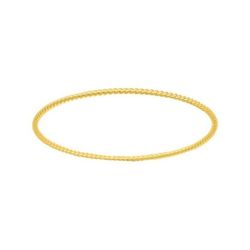 Pulsera Metal Chapado Oro Argyor MRM Mujer (CH)103770 Aro Rígido en Brillo
