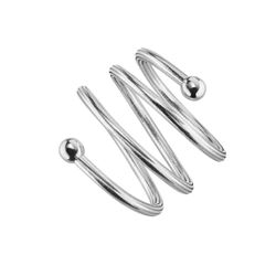 Pulsera Metal Sovrani Mujer J9764 Malla Lurex Semi-Rígida 6,5cm