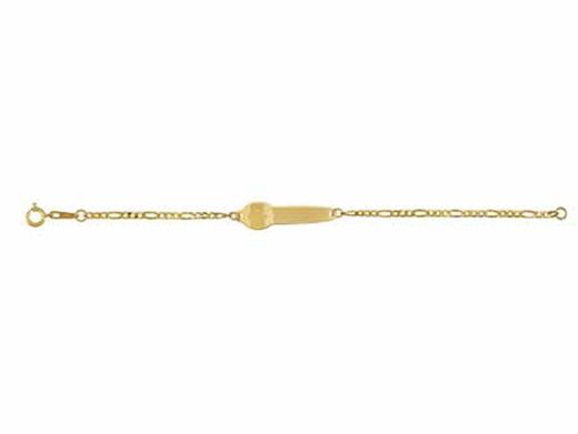 Polsera Or 18kts Argyor MRM 14cm (18)48306515 Placa Amb Osset