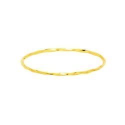 Pulsera Oro 18kts Argyor MRM Mujer (18)351.180 Rígida En Brillo