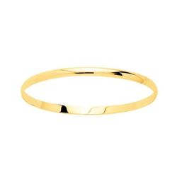Pulsera Oro 18kts Argyor MRM Mujer (18)361.3 Rígida En Brillo