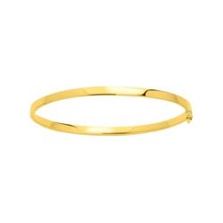 Pulsera Oro 18kts Argyor MRM Mujer (18)371.4 Rígida En Brillo