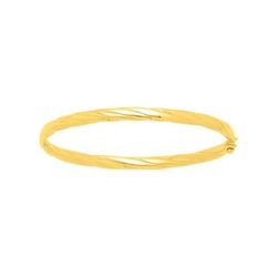 Pulsera Oro 18kts Argyor MRM Mujer (18)373.4PM Rígida En Brillo
