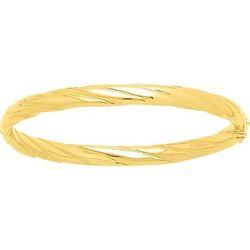 Pulsera Oro 18kts Argyor MRM Mujer (18)373.6GM Rígida En Brillo