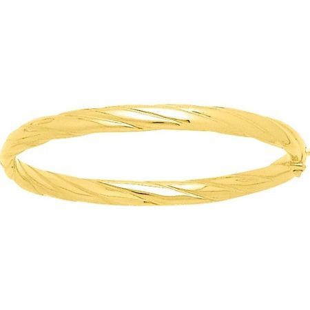 Pulsera Oro 18kts Argyor MRM Mujer (18)373.6GM Rígida En Brillo