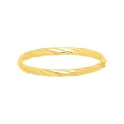 Pulsera Oro 18kts Argyor MRM Mujer (18)373.6PM Rígida En Brillo