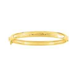 Pulsera Oro 18kts Argyor MRM Mujer (18)378 Rígida En Brillo