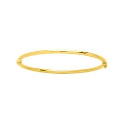 Pulsera Oro 18kts Argyor MRM Mujer (18)397.3 Rígida En Brillo