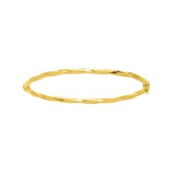 Pulsera Oro 18kts Argyor MRM Mujer (18)399.3 Rígida En Brillo