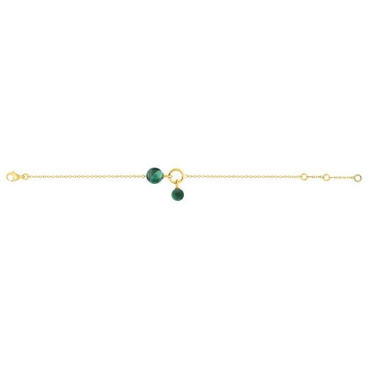 Bracelet en or 18 carats Joelli (18)J40005.N0 Minéral Malachite