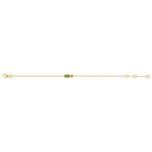 Joelli 18kt Gold Bracelet (18)J40006.B0 Chromatic Peridot Citrine