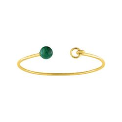 Pulsera Oro 18kts Joelli (18)J60007.N0 Mineral Malaquita