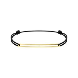 Pulsera Oro 18kts Masviel (18)4.2508.00 Con Cordón Negro