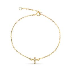 Pulsera Oro 9kts 9KP1923-OA Diamantes