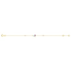 Pulsera Oro 9Kts Argyor MRM (9)497317.V0 Topacio Azul - Amatista - Circonitas