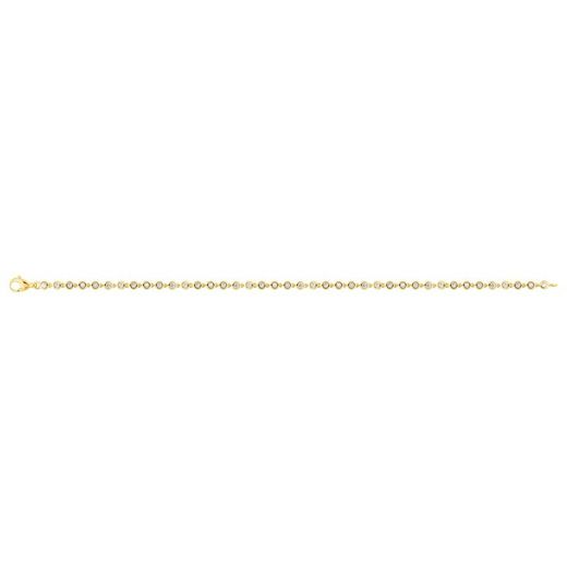 Pulsera Oro 9kts Argyor-MRM (9)9KLGD085Y Diamantes F-VS SYNT 1.05CT