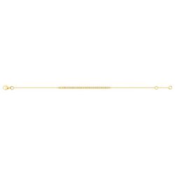 Pulsera Oro 9kts Argyor-MRM (9)9KLGD090Y Diamantes F-VS SYNT 0.25CT