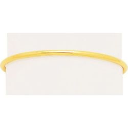 Pulsera Oro Blanco 9Kts Argyor MRM Mujer (9)640001.6 Rígida Lisa En Brillo