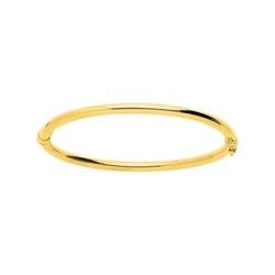 Pulsera Oro 9Kts Argyor MRM Mujer (9)640010 Rígida Lisa En Brillo